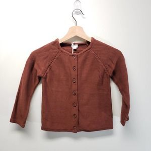Jamie Kay Knit Cardigan 5 year Cherry Mahogany New with Tags